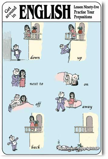 prepositions of place. Complete this prepositions